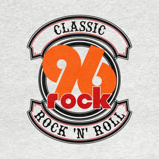 Classic Rock n Roll 96 Version 1 by J. Rufus T-Shirtery